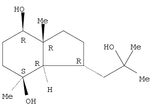 1H-Indene-4,7-diol, octahydro-1-(2-hydroxy-2-methylpropyl)-3a,7-dimethyl-, (1R,3aR,4R,7S,7aR)-